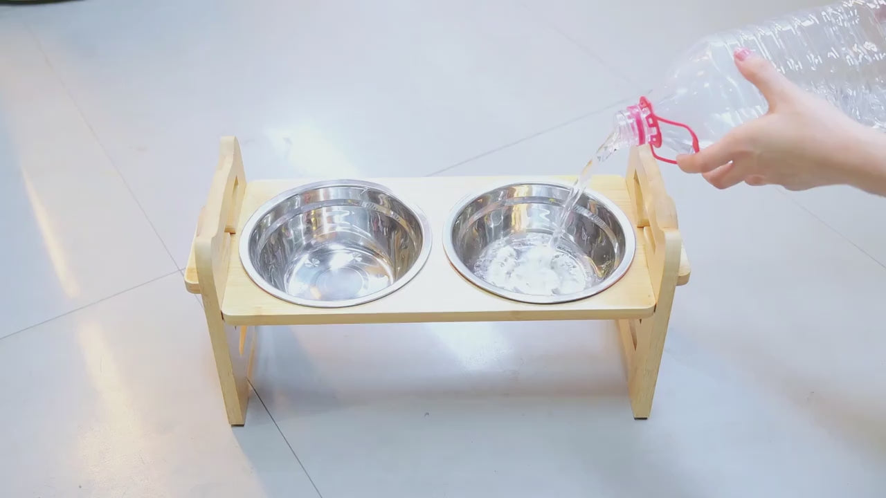 Elevated Bowl Stand